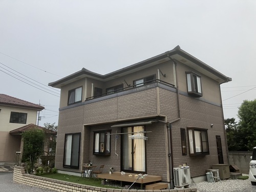 高崎市で外壁塗装工事①｜劣化診断とカラーシミュレーションから始める塗装計画
